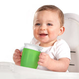 Munchkin Miracle 360 Trainer Cup, Green/Blue, 7 Ounce, 2 Count