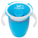 Munchkin Miracle 360 Trainer Cup, Green/Blue, 7 Ounce, 2 Count